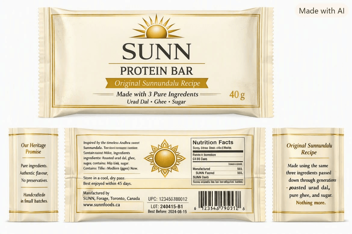 Urad Protein Bar